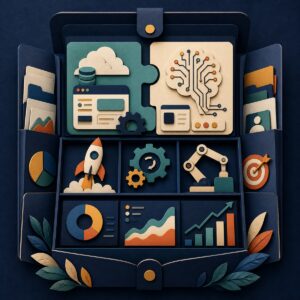 Complete SaaS and AI builder toolkit with launch, automation, analytics and growth modules.